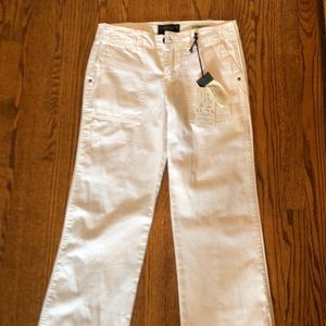 White Denim Sanctuary Flare Peace pants